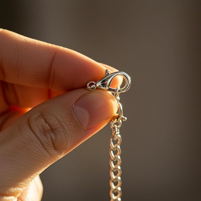 Mandala Crafts 19mm Stainless Steel Lobster Clasps for Jewelry Making - 50 PCs SS Lobster Claw Clasps with Jump Rings Jewelry Findings Kit for Necklaces Bracelets Charms Fasteners