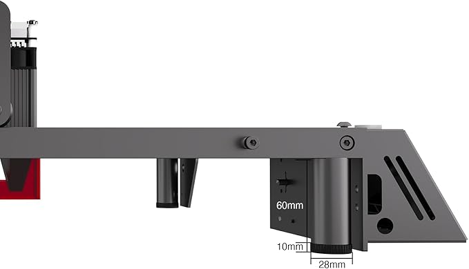 Longer Ray5 Laser Engraver Height Extension Kit 8 Riser Pads, Specially Designed for Laser Engraving Machines