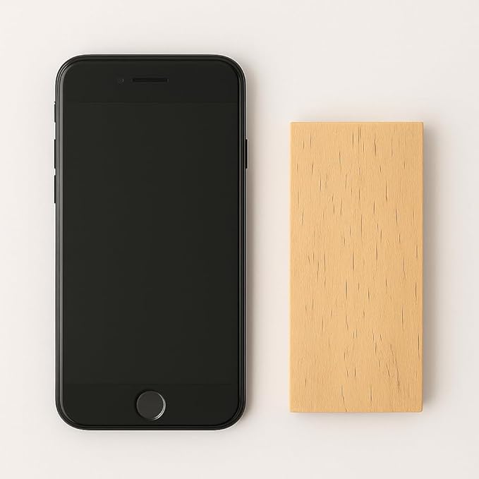 10 Pieces 3.5x1.6x0.2 Inch Unfinished Wood Rectangle Board for Paintings, 0.2 Inch Thick Natural Pine Wooden Blocks Panels Plank, for DIY Art Crafts, Architectural Models, Dollhouse Accessories