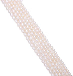 Natural Pearl Beads Rice 7-8mm White Freshwater Cultured Loose Gemstone Beads for DIY Jewelry Making 13.8''/Strand
