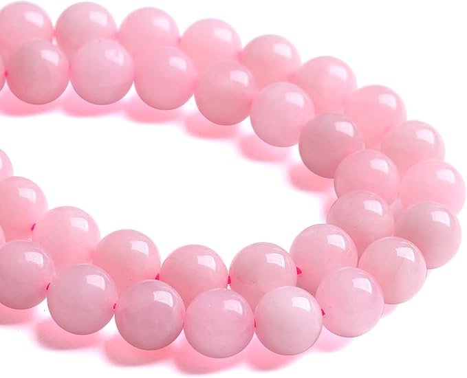 4MM 86PCS Natural Stone Brazilian Rose Quartz Crystal Beads for Jewelry Making DIY Bracelet