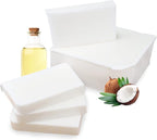 Primal Elements Coconut Oil Soap Base - Moisturizing Melt and Pour Glycerin Soap Base for Crafting and Soap Making, Easy to Cut - 5 Pound