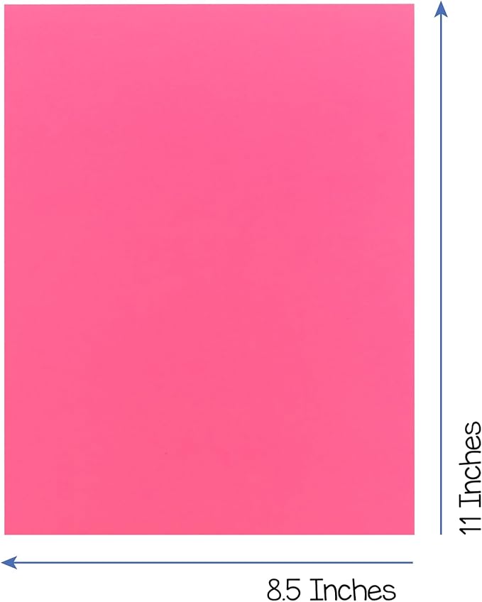 Hygloss Bright Colored Cardstock - 8.5x11-Inch, 12 Assorted Colors, 144 Sheets, 65 lb/ 176 gsm, Fade-Resistant, Acid-Free Color Card Stock Paper