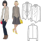 Style Arc Sewing Pattern - Harper Jacket (Sizes 04-16)