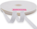 Nylon Velvet Ribbon Single Faced,5/8 Inch X 25Yards Spool (White)