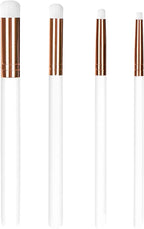 UNIMEIX Dry Brush Miniature Painting Drybrush Detail Paint Brush Set Hobby Detail Blending Brushes for Effortless Watercolor Brushes Scale Model Painting (4 Pack)