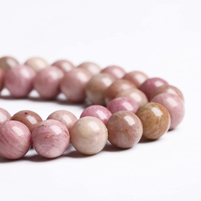 4MM 86PCS Natural Stone Red Rhodochrosite Gemstone Crystal Beads for Jewelry Making DIY Bracelet Necklace Semi Precious Beads