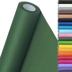 SMART&CASUAL 15" x 450" (37.5') Kraft Paper Roll for Art Craft Supplies Gift Wrapping Moving Packing Kids Painting Drawing Paint Easel Poster Chart Paper (Dark Green, 15" W x 450" L (37.5'))