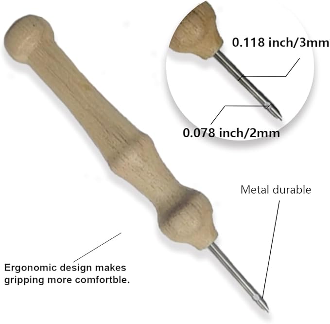 ACRNIGHEET 2Pcs Horse Punch Needle Kits for Adults Beginners, Include Instructions, Punch Needle Embroidery Kit, Pre-Printed Horse and Flower Pattern, Frame, Yarns, Sewing Needles, Exquisite Gifts