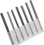 Luo ke 7 Pcs Tungsten Steel Carving Graver Knife, Jewelry Engraver Tools Engraving Cutting Bits for Pneumatic Impact Engraving Machine Jewelry Tool