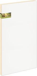 Ampersand Art Supply Wood Painting Panel: Museum Series Claybord, 48" x 72", 2" Cradled Profile