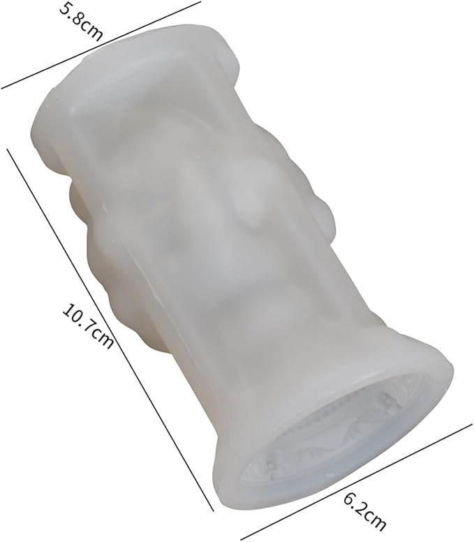 Skull Heart Candle Hand Ghost 3D Silicone Mold for Resin Candle Mold Handmade Soap Ghost Mold Candle Making Molds