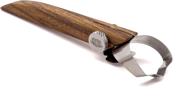 The Original DiamondCore Tools Handheld Extruder, Pottery Handle Making Tool, Clay Sculpting Tools, Slab Extruder Pottery Tool (R201 Sunrise XL)