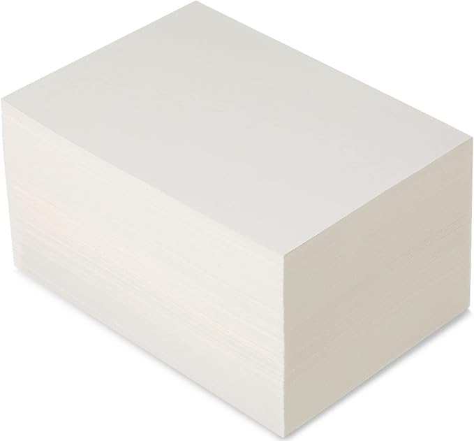 TaoBary 300 Pcs Watercolor Paper Sheet Bulk White Cold Press Paper Pack 110 lb 230 GSM Sketch Painting Watercolor Pad for Watercolorist Beginning Artists Adults Drawing Craft(10 x 7 Inch,230 GSM)