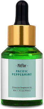 Pacific Peppermint Fragrance Oil, MitFlor 30ml Single Scented Oil, Large Size Premium Fragrance Oil for Soap & Candle Making, Essential Oils for Diffusers for Home