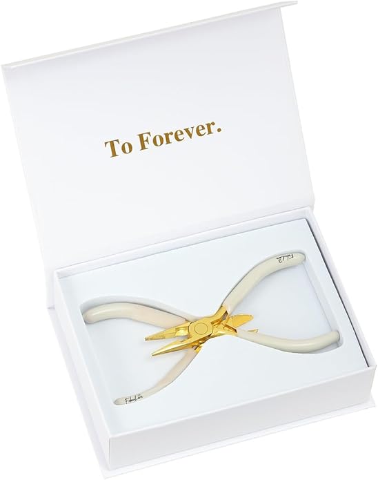 FabuLove Permanent Bracelet Kit – DIY Bracelet Making Kit For Couples, Friendship Bracelets – Gift for Anniversary, Valentine’s Day & Date Night Activity - His and Her Bracelets