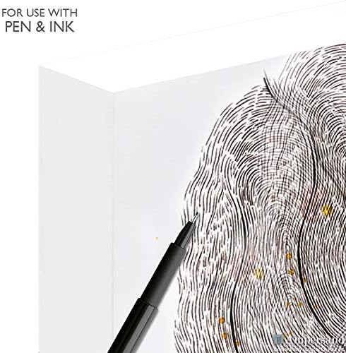 Ampersand Art Supply Wood Gesso Artist Painting Panel: Primed Smooth, 6" x 6", 1-1/2" Cradled Profile