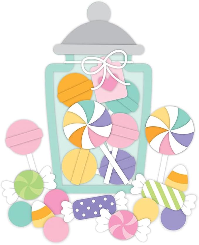 DzIxY Bottle Candy Metal Cutting Dies for Card Making Kit Embossing Paper Die Cuts Scrapbook Machine Stencils Storage Pockets Supplies