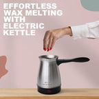 SoftOwl Premium Soy Candle Making Kit - Black Edition - Full Set with Electric Melter - Soy Wax, Big 16 Tins, 8 Pleasant Scents, 8x2 Color Dyes & More - Perfect as Home Decorations