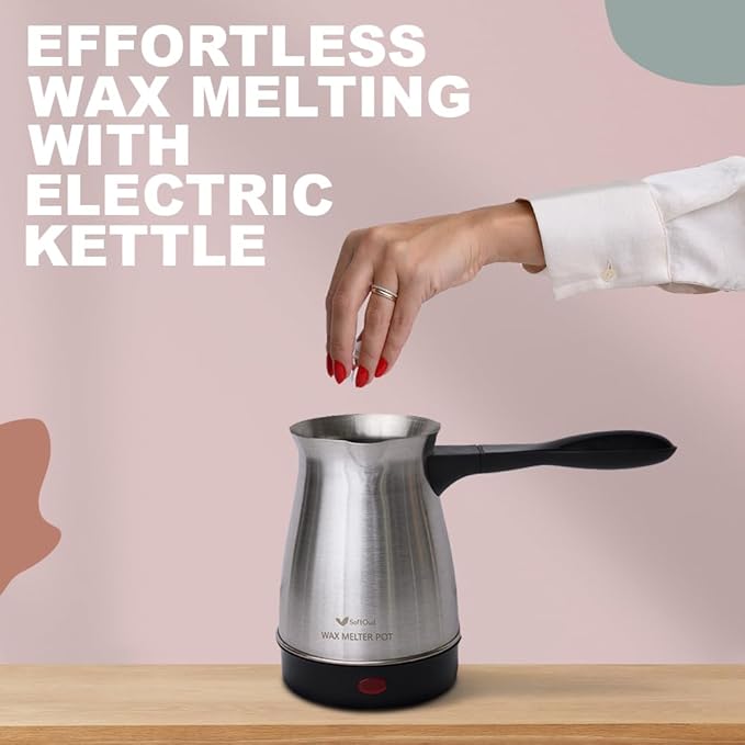 SoftOwl Premium Soy Candle Making Kit - Black Edition - Full Set with Electric Melter - Soy Wax, Big 16 Tins, 8 Pleasant Scents, 8x2 Color Dyes & More - Perfect as Home Decorations