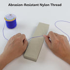 0.8mm Nylon String, Strong Bracelet String, Durable Nylon Cord for Jewelry Making, Bracelets, Beading, Necklaces, Rattail Braiding, Kumihimo, Wind Chimes, Blinds and Handicrafts