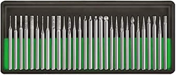 Rechargeable cordless Electric Micro Engraver Pen Mini DIY Engraving Tool Kit for Metal Glass Ceramic Plastic Wood Jewelry with 30 Bits and 16 Stencils and 1 Scriber Pen (silver)