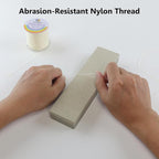 0.8mm Nylon String, Strong Bracelet String, Durable Nylon Cord for Jewelry Making, Bracelets, Beading, Necklaces, Rattail Braiding, Kumihimo, Wind Chimes, Blinds and Handicrafts