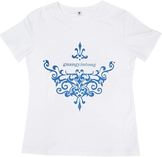 Guangyintong Heat Transfer Vinyl Matte Sky Blue HTV Rolls, 12" x 10ft - Easy Cut & Weed HTV Vinyl for All Cutter Machines, Iron On for T-Shirts, DIY Designs