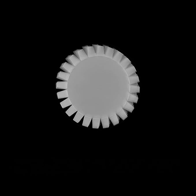 10 Pack Flat Shaker Covers for Card Making - 3inch Round Clear Plastic Transparent Shaker Creator Acetate Sheets for Arts & Crafts Projects DIY Scrapbooking Supplies