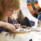 Maxee Embroidery Thread Floss, 100 Colors Skeins Rainbow Cross Stitch Thread, 8m Friendship Bracelet String Kit Craft Floss, Needlepoint Cotton Yarn