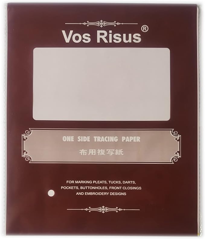 5 Pcs Transfer Paper Repeatedly Use Carbon Water-Soluble Tracing Paper 11"×9",Transfer Pattern on Cloth,Fabric,Canvas,Paper for Home Sewing Cross-Stitch Paint