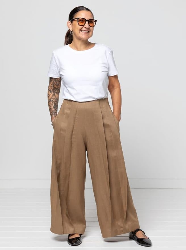 Style Arc Sewing Pattern - Atlas Woven Pant (Sizes 04-16)