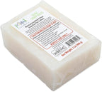 Primal Elements Aloe Soap Base - Moisturizing Melt and Pour Glycerin Soap Base for Crafting and Soap Making, Vegan, Cruelty Free, Easy to Cut - 2 Pound