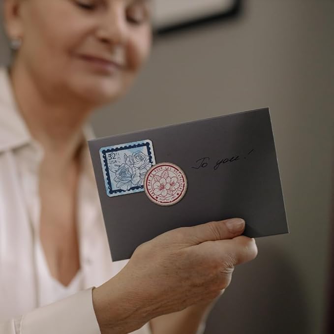 GLOBLELAND Vintage Flower Stamp Clear Stamps for DIY Scrapbooking Butterfly Postmark Silicone Stamp Seals Transparent Stamps for Cards Making Photo Album Journal Home Decoration 8.27×5.83inch