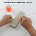 0.8mm Nylon String, Strong Bracelet String, Durable Nylon Cord for Jewelry Making, Bracelets, Beading, Necklaces, Rattail Braiding, Kumihimo, Wind Chimes, Blinds and Handicrafts