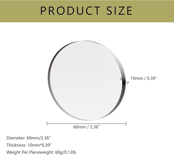 Glass Pattern Weights, Fabric Weights for Pattern Cutting, Sewing Weight Cloth Dressmaking Pattern Making and Sample Cutting for Sewing Accessories (5 Pieces)