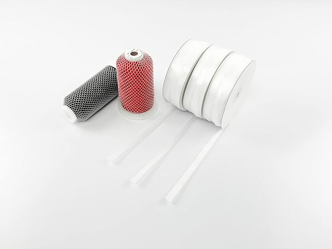 20Yards 1cm Wide Thread Net Spool Saver for Different Sizes of Embroidery Sewing Quilting and Serger Thread Spools/Cones (20Yards)