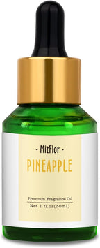 Pineapple Fragrance Oil, MitFlor Single Scented Oil, Large Size Premium Grade Fragrance Oil for Soap & Candle Making, Aromatherapy Oil, Sweet & Fruity Scent for Home Fragrance, 30ml