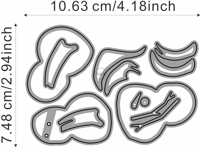 DzIxY Patchwork Christmas Snowman Metal Cutting Dies for Card Making Kit Embossing Paper Die Cuts Set Scrapbook Stencils Supplies Machine Templates