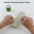 0.8mm Nylon String, Strong Bracelet String, Durable Nylon Cord for Jewelry Making, Bracelets, Beading, Necklaces, Rattail Braiding, Kumihimo, Wind Chimes, Blinds and Handicrafts