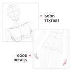 ULTNICE 4pcs Plastic Drawing Template Ruler Set Woman Sewing Patterns Curve Rulers Sketching Templates Ruler for Women Sewing Patchwork