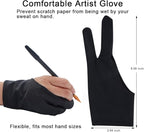 Scratch Painting Art Tool, 11 Pieces Scratching Drawing Tool Set, Including Artist Glove, Tool Bag, Scratch Coloring Pens, Plastic and Wooden Stylus, Scraper, Clean Brush