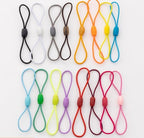 KONMAY 1.0mm Stretchy Bracelet String, 150 Yards Durable Mixed Elastic Cord for Jewelry Making, Beading, Necklaces, DIY Crafts, and Sewing Projects