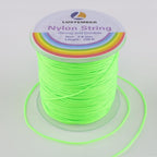 0.8mm Nylon String, Strong Bracelet String, Durable Nylon Cord for Jewelry Making, Bracelets, Beading, Necklaces, Rattail Braiding, Kumihimo, Wind Chimes, Blinds and Handicrafts