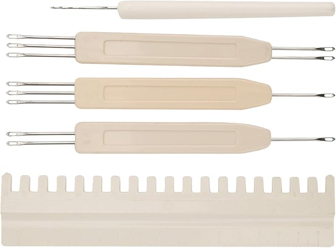 Fayelume Knitting Machine Accessories, Needle Threaders, Seam Ripper, Transfer Tool Needle Pusher, Compatible with KH581 KH811 KH900