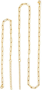 FabuLove Charm Jewelry Kit - DIY Necklace, Bracelet & Ring Set with 100+ Charms, Tools & Jump Rings | Personalized Accessories for Women | Fun Craft Activity for Friends & Family (Gold)