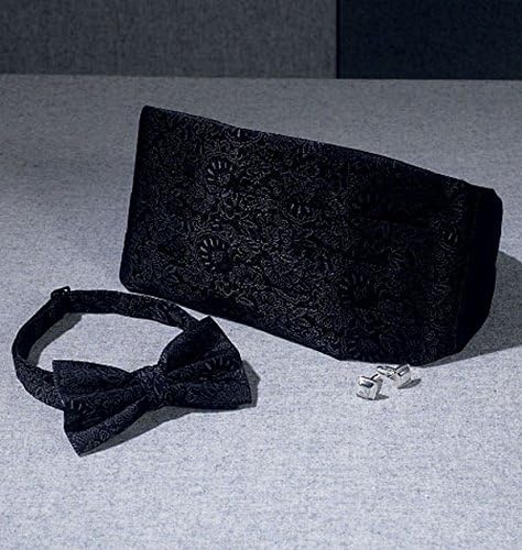 Vogue Patterns V9073 Men's Vest, Cummerbund, Pocket Square and Ties Sewing Template, One Size