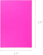 Hygloss Assorted Bright Colored Paper - 24 lb, 89 GSM, Acid-Free, Fade-Resistant, 11x17-Inch Ledger Size Color Copy Paper, 48 Sheets, 12 Colors