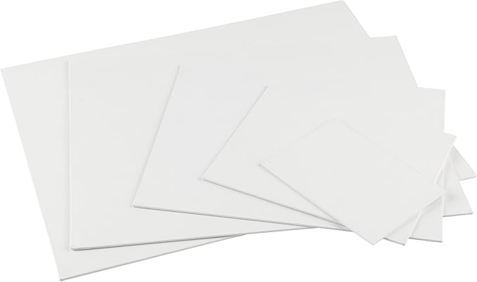 Centurion All-Media Primed Linen Panels - 4x6 3 Pack - 11oz Universal Primed Canvas Boards for Painting, Mounted on MDF Wood, Non-Warping, Ideal for Artists, Professionals, and Painters