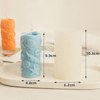 Shell Cylinder Silicone Molds for Resin, Soap & Candle Making - Starfish, Conch, Seafood & More Craft Mold